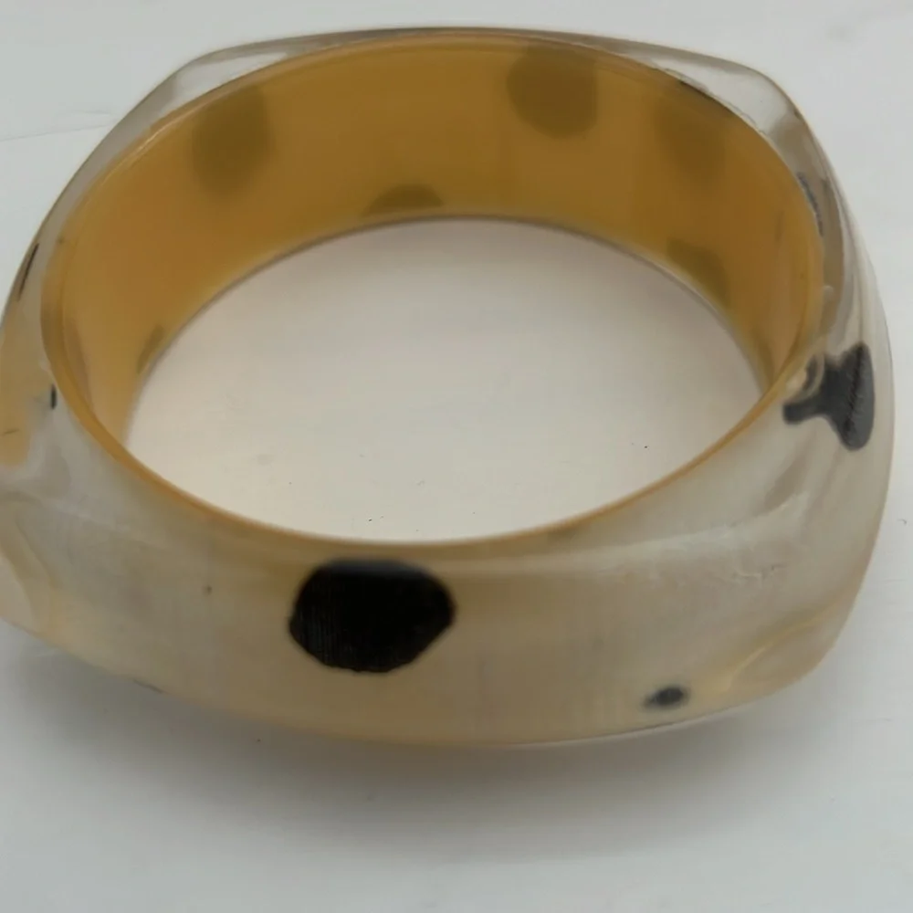 Vintage kate spade new york Pop Art IKAT Resin bangle bracelet - Picture 7 of 8